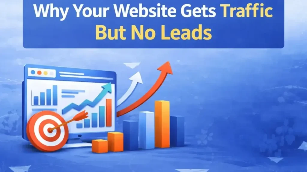 website gets traffic but no customers